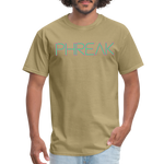 Phreak Spellout Unisex T-Shirt - khaki