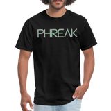 Phreak Spellout Unisex T-Shirt - black