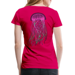 Phreakfish Women's Premium Two-Sided T-Shirt - dark pink